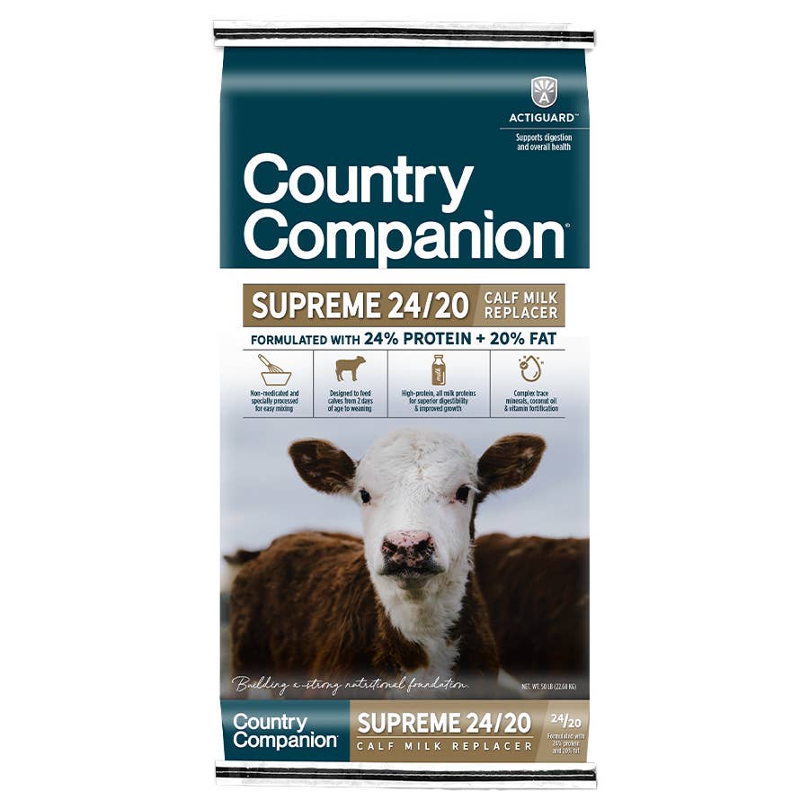 Calf milk replacer